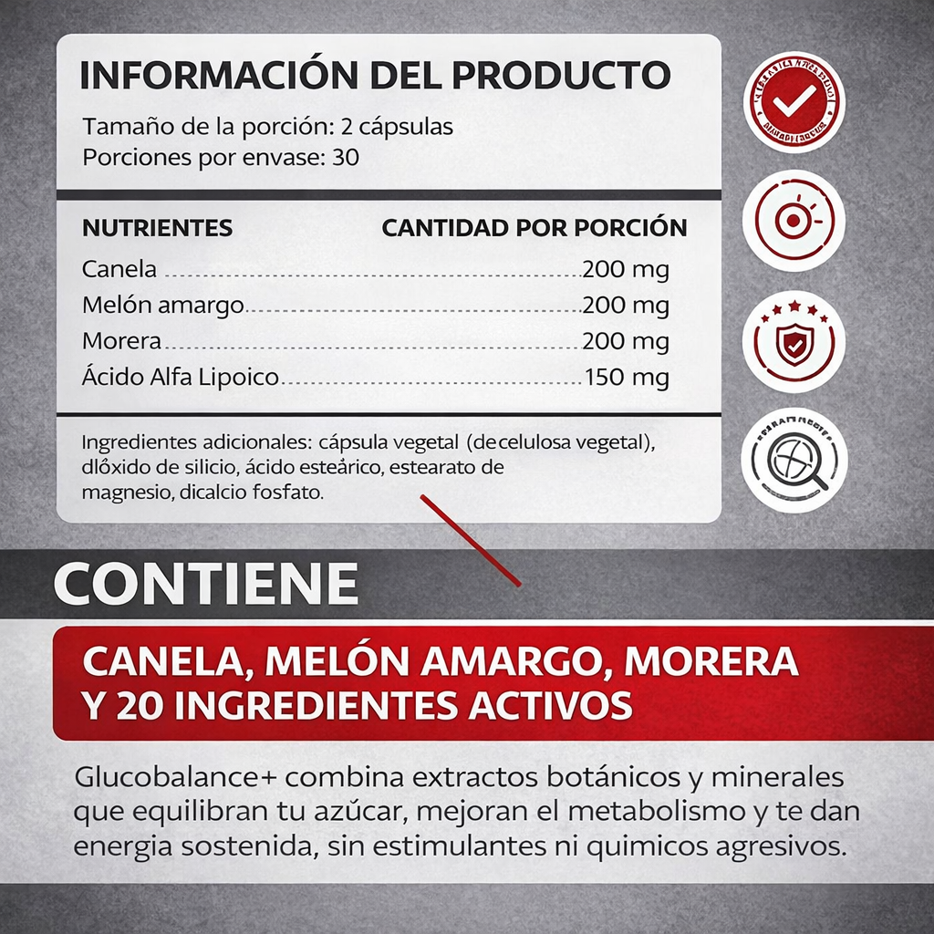 Blood Sugar Complex – Equilibrio natural para tu energía y bienestar diario