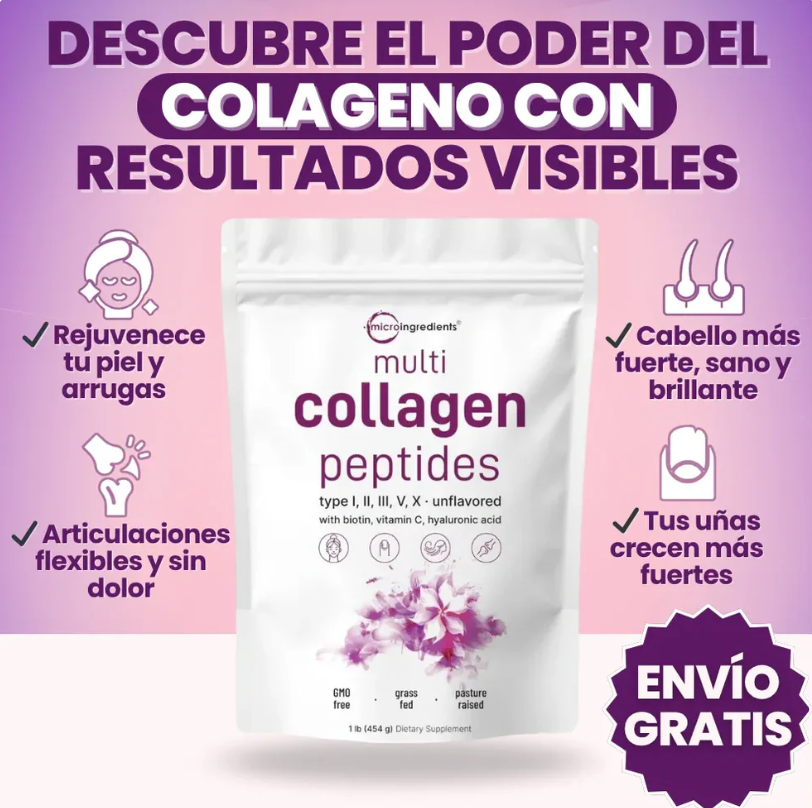 MULTICOLLAGENO PEPTIDOS || LLEVA 2X1
