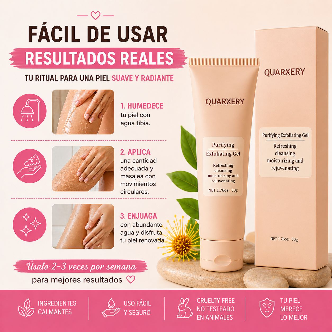 Quarxery Gel Exfoliante