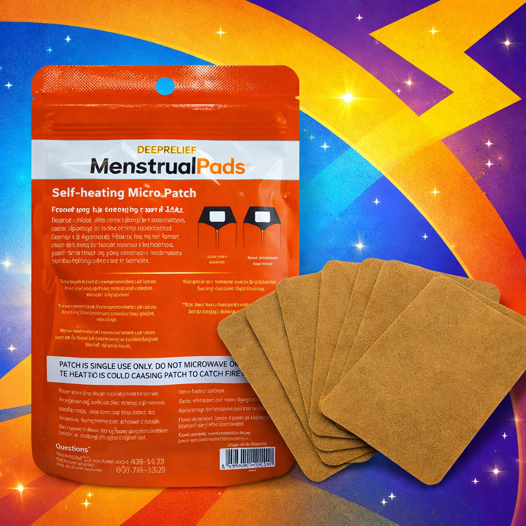 Parches Termicos para Colicos Menstruale