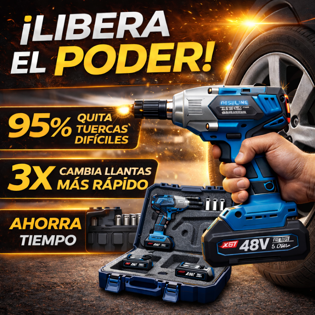 Llave de Impacto Reforzada 48V