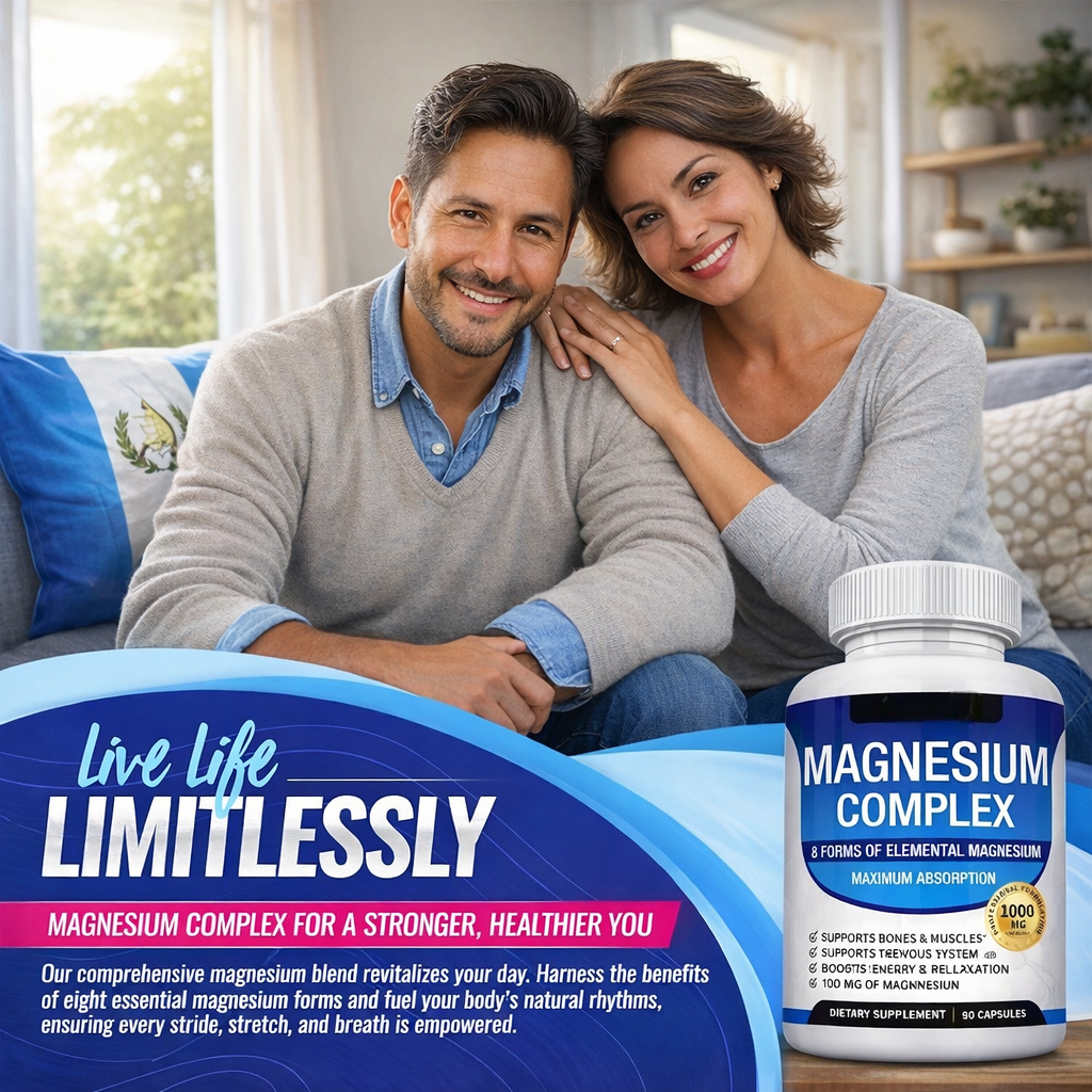 🧲 MAGNESIUM COMPLEX 8 en 1 || LLEVA 2X$35.99