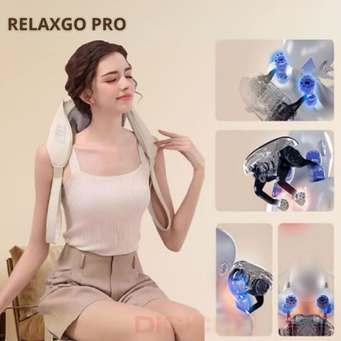 RelaxaGO Pro™ || Tu masajeador portátil para cuello y espalda